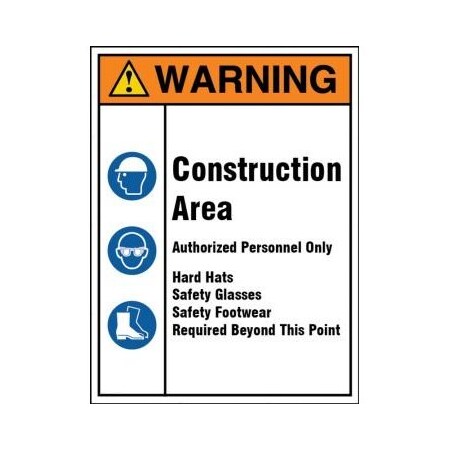 Accuform FENCEWRAP MESH GATE SCREENS WARNING  FBW800 FBW800